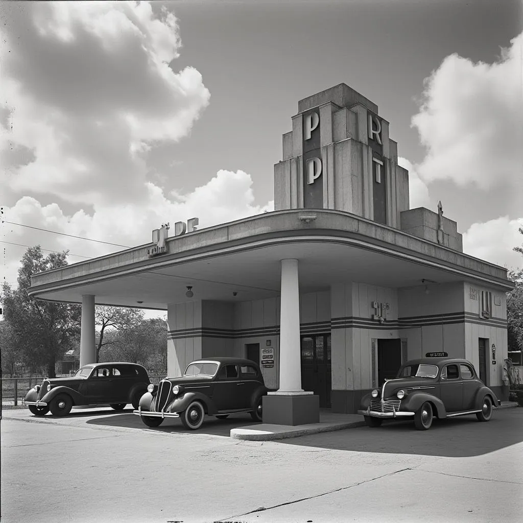 Estación YPF histórica