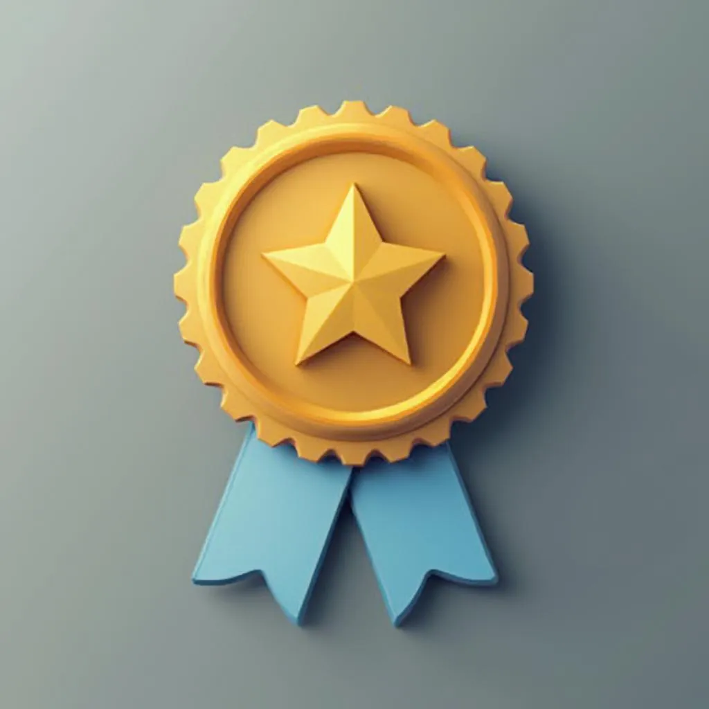 Ícono de calidad